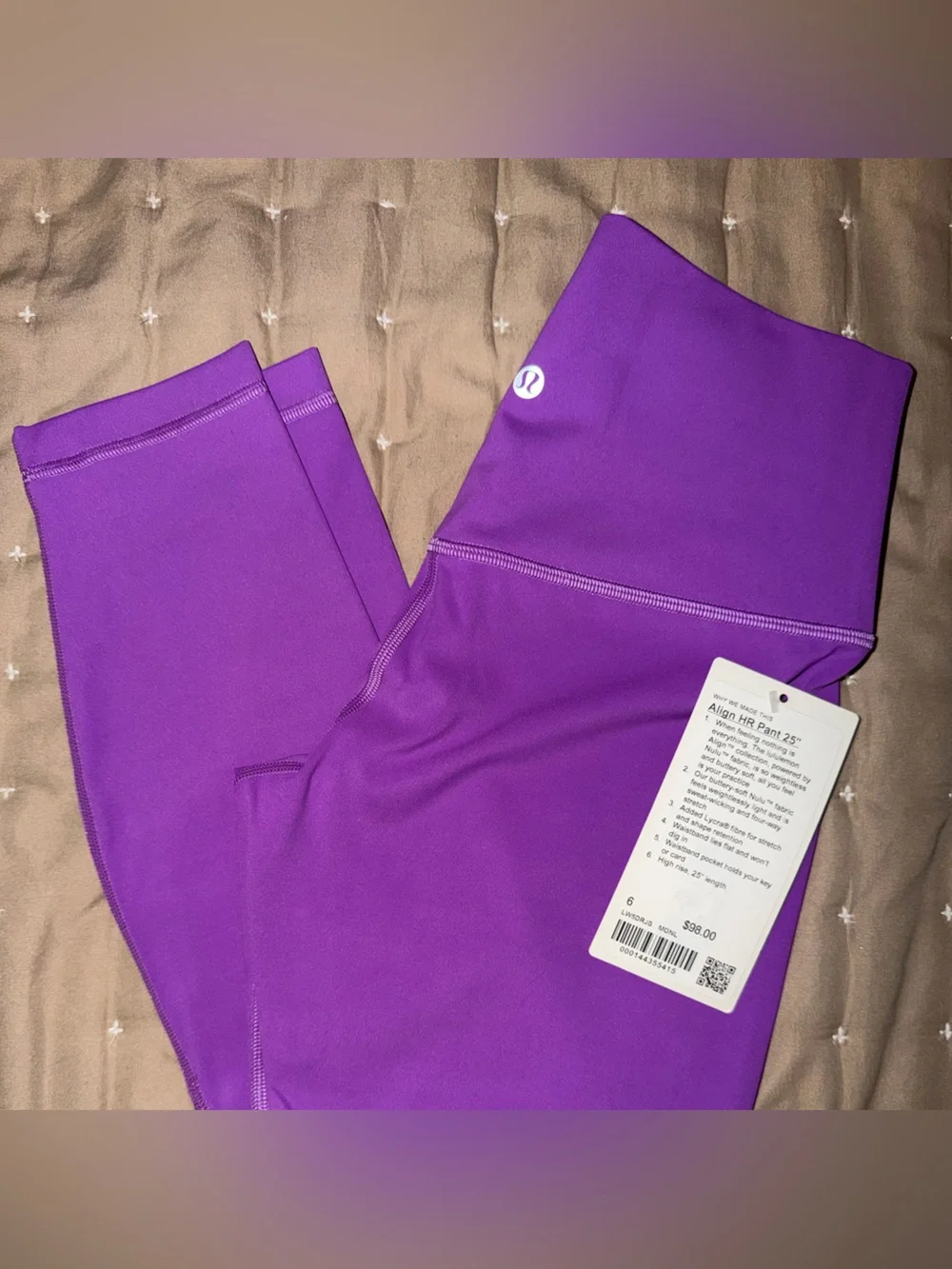 Lululemon Align Purple Active Leggings